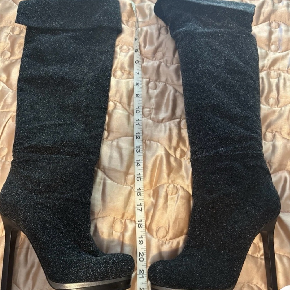 Diego Dolcini “Galaxy” Black Heeled Women's Boots